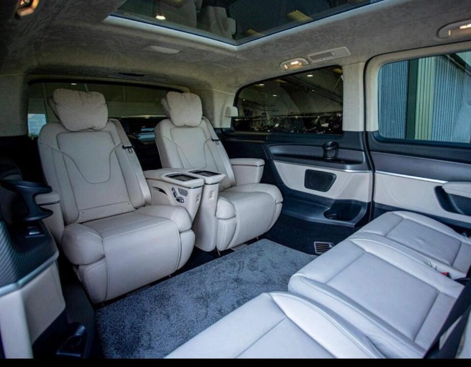 Experience the Pinnacle of Road Travel: The Mercedes Senzati 4 PRC Luxury Travel Essex Mercedes Senzati Jet Class