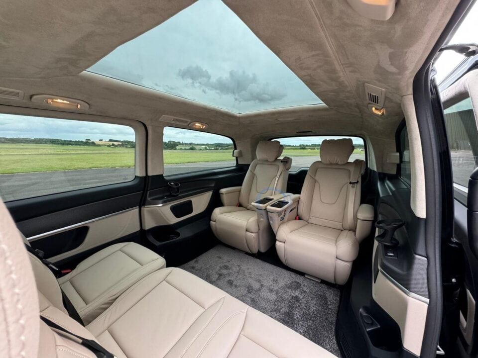 Experience the Pinnacle of Road Travel: The Mercedes Senzati 1 PRC Luxury Travel Essex Mercedes Senzati Jet Class