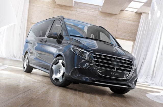 V Class Exclusive Radiator Grille