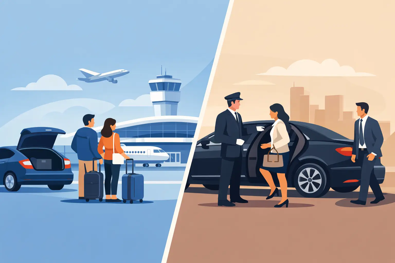 Airport Transfer or Chauffeur: Which Fits?