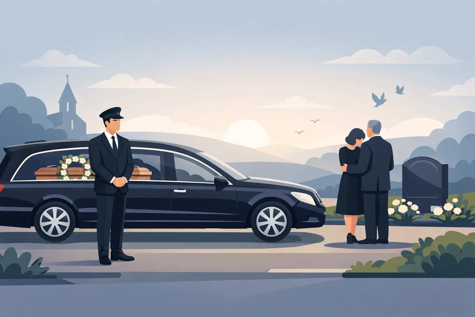 Funeral Chauffeur Service Essex for a Calm Farewell
